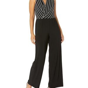 Bebe Women's Cross Wrap Jumpsuit Dress Size 6